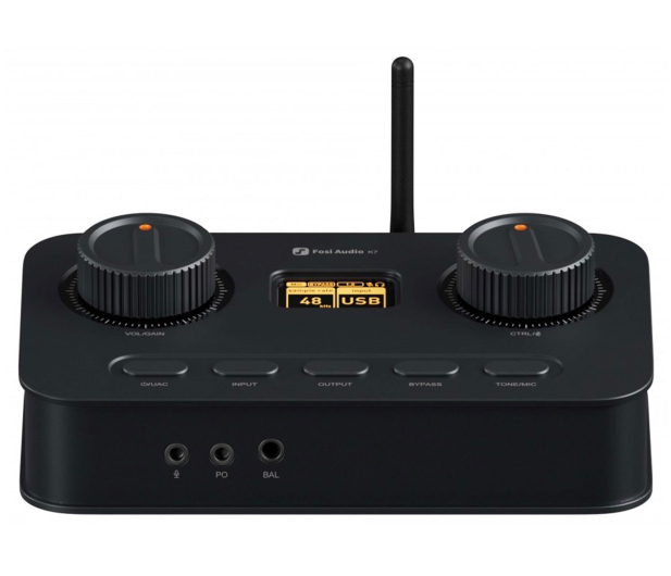 Fosi Audio Fosi Audio K7 black - wzmacniacz słuchawkowy z DAC do HiFi i - 1583294 - zdjęcie 3